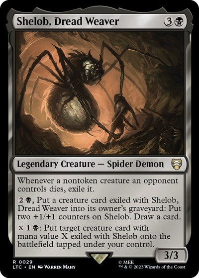 Shelob, Dread Weaver (Commander: The Lord of the Rings: Tales of Middle-earth) Light Play