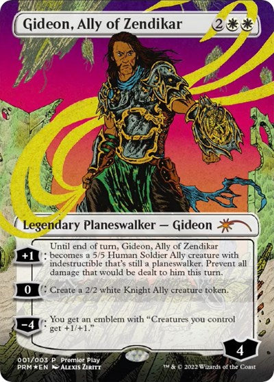Gideon, Ally of Zendikar (Promos: Pro Tour) Near Mint Foil