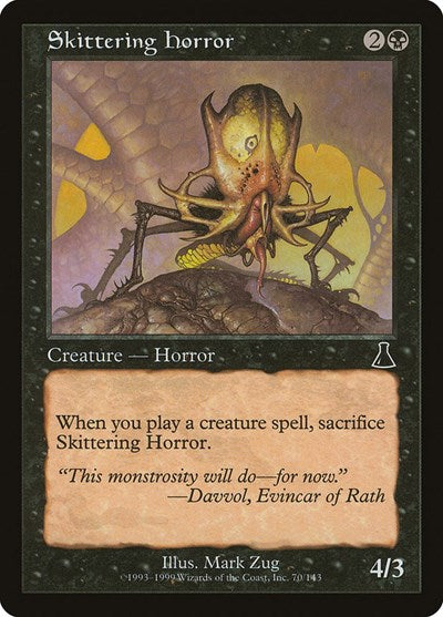 Skittering Horror (Urza's Destiny) Medium Play