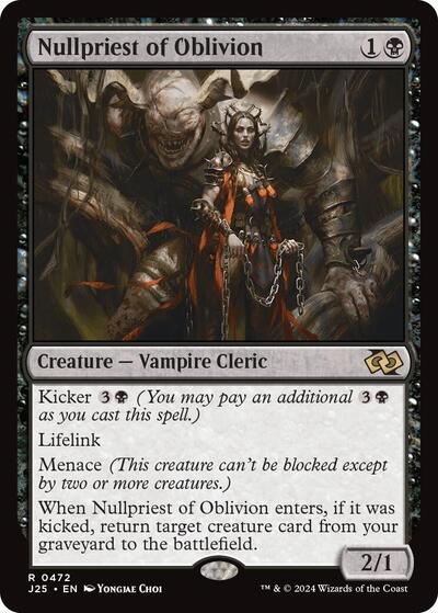 Nullpriest of Oblivion (Foundations Jumpstart) Near Mint