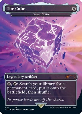 The Cube - Planar Bridge (Secret Lair) Light Play Foil
