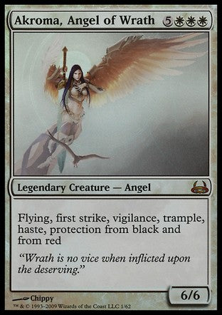 Akroma, Angel of Wrath (Duel Decks: Divine vs Demonic) Medium Play Foil