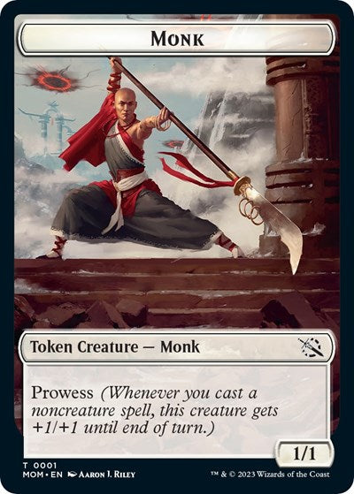 Monk Token (March of the Machine) Light Play