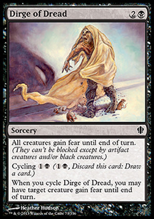 Dirge of Dread (Commander 2013 Edition) Medium Play