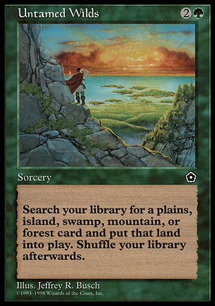 Untamed Wilds (Portal Second Age) Medium Play