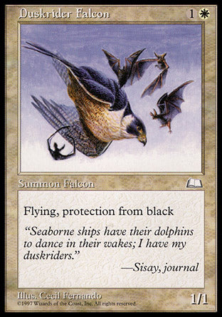 Duskrider Falcon (Weatherlight) Medium Play