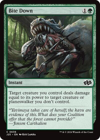 Bite Down (Foundations Jumpstart) Near Mint