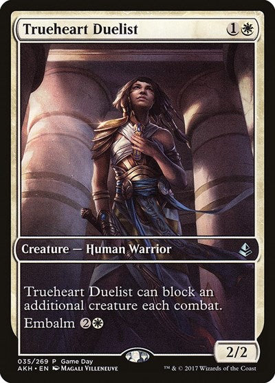 Trueheart Duelist (Promos: Game Day and Store Championship) Light Play