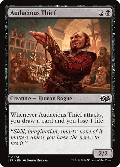 Audacious Thief (Foundations Jumpstart) Light Play