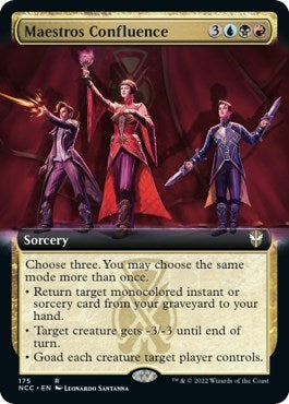 Maestros Confluence (Extended Art) (Commander: Streets of New Capenna) Near Mint
