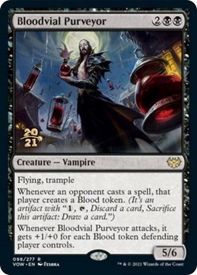 Bloodvial Purveyor (Promos: Prerelease Cards) Light Play Foil