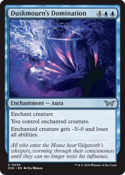 Duskmourn's Domination (Duskmourn: House of Horror) Light Play