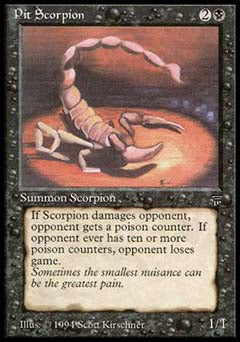 Pit Scorpion (Legends) Light Play