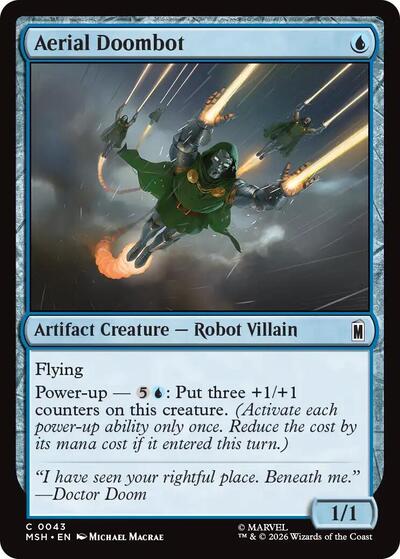 Aerial Doombot (Marvel Super Heroes) Near Mint Foil