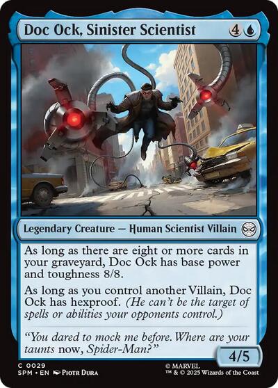 Doc Ock  Sinister Scientist|24|0|0.00