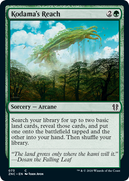 Kodama's Reach (Commander 2020 Zendikar Rising) Near Mint