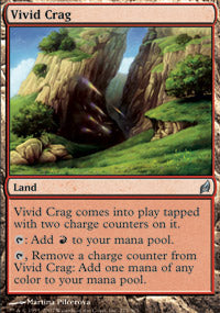 Vivid Crag (Lorwyn) Medium Play Foil
