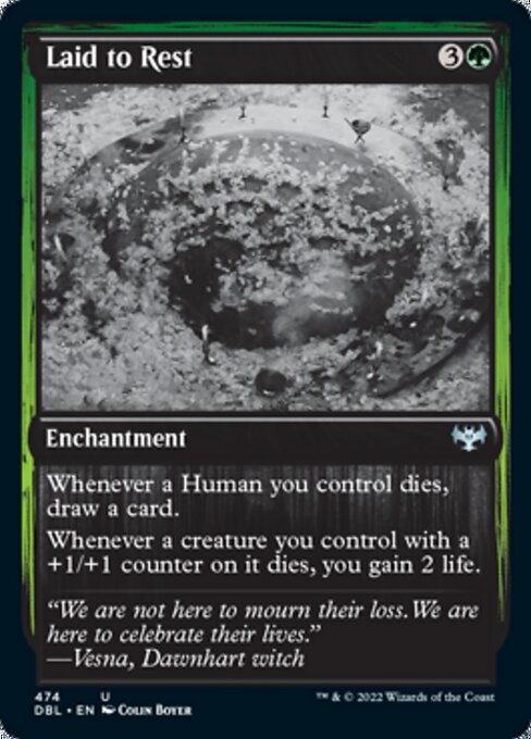 Laid to Rest (Innistrad: Double Feature) Medium Play