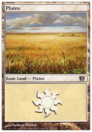 Plains (332) (8th Edition) Light Play