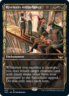 Riveteers Ascendancy (Showcase) (Streets of New Capenna) Medium Play Foil
