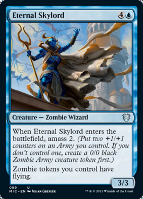 Eternal Skylord (Commander 2021 Midnight Hunt) Medium Play