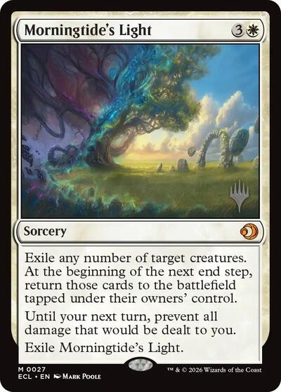 Morningtide's Light (Promo Pack: Lorwyn Eclipsed) Medium Play