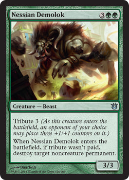 Nessian Demolok (Born of the Gods) Medium Play Foil