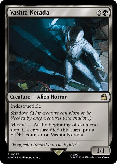 Vashta Nerada (Universes Beyond: Doctor Who) Light Play Foil