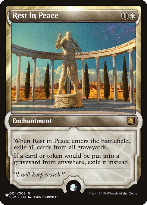 Rest in Peace (The List) Near Mint