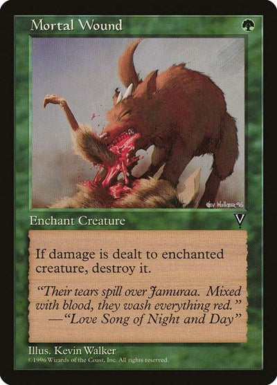 Mortal Wound (Visions) Medium Play