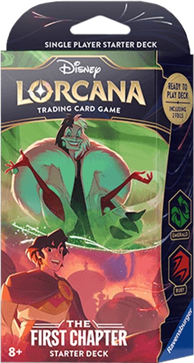 Lorcana: The First Chapter Starter Deck (Emerald and Ruby)