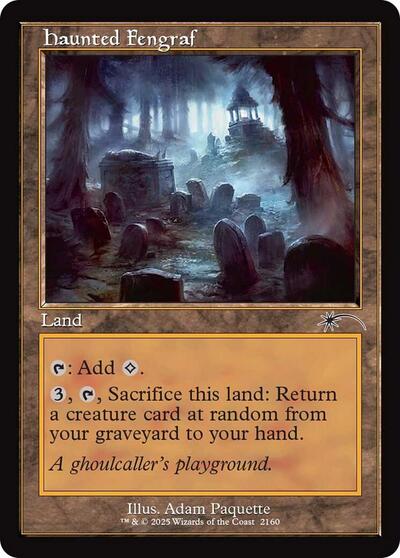 Haunted Fengraf  Retro Frame|0|0|0.00