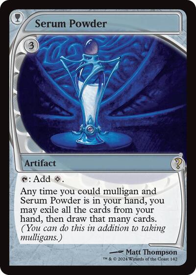 Serum Powder (Future Sight) (Mystery Booster 2) Light Play