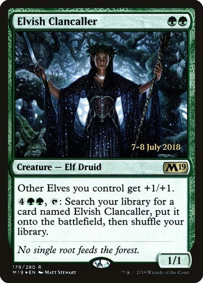 Elvish Clancaller (Promos: Prerelease Cards) Near Mint Foil