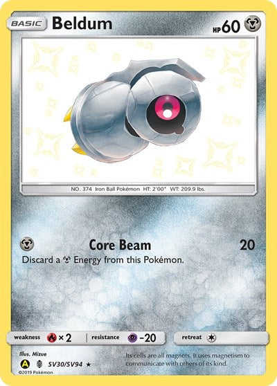 Beldum (Hidden Fates: Shiny Vault) Near Mint Holofoil