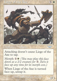 Liege of the Axe (Legions) Medium Play Foil