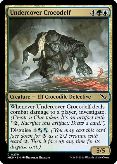 Undercover Crocodelf (Murders at Karlov Manor) Near Mint