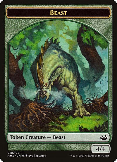 Beast Token (4/4) (Modern Masters 2017) Near Mint