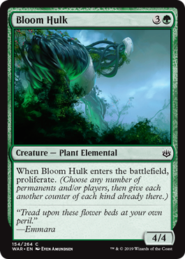 Bloom Hulk (War of the Spark) Medium Play