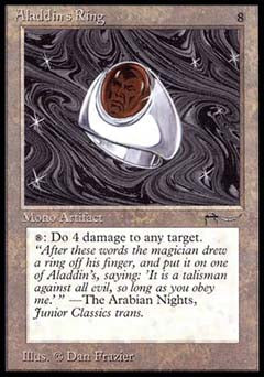 Aladdin's Ring (Arabian Nights) Damaged / Poor