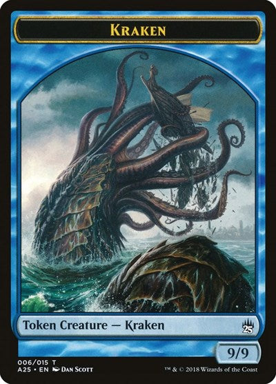 Kraken Token (006) (Masters 25) Near Mint