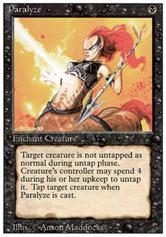 Paralyze (Revised) Near Mint