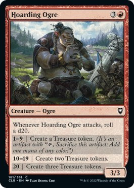 Hoarding Ogre (Commander Legends: Battle for Baldur's Gate) Light Play