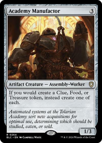 Academy Manufactor (Commander: Bloomburrow) Light Play
