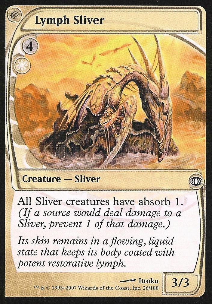 Lymph Sliver (Futuresight) Light Play Foil