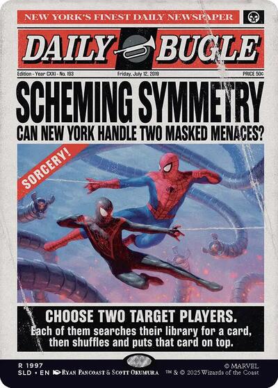 Scheming Symmetry (1997) (Secret Lair) Light Play