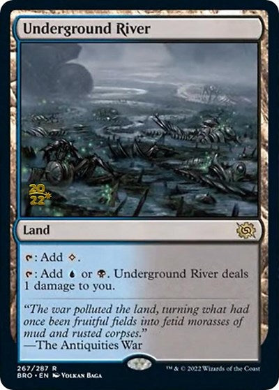 Underground River (Promos: Prerelease Cards) Light Play Foil