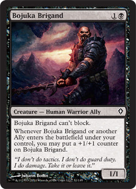 Bojuka Brigand (Worldwake) Medium Play Foil
