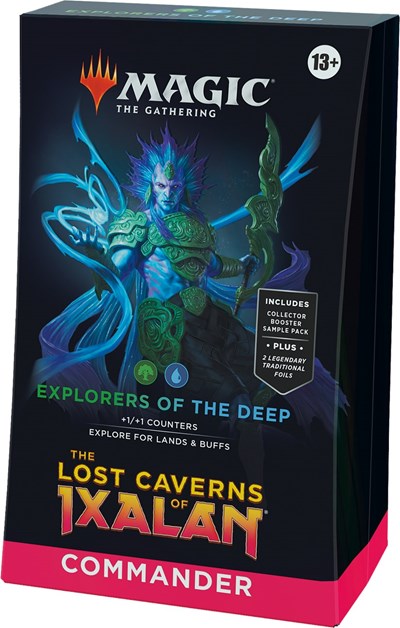 The Lost Caverns of Ixalan Commander Deck Explorers of the Deep