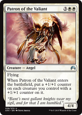 Patron of the Valiant (Magic Origins) Light Play